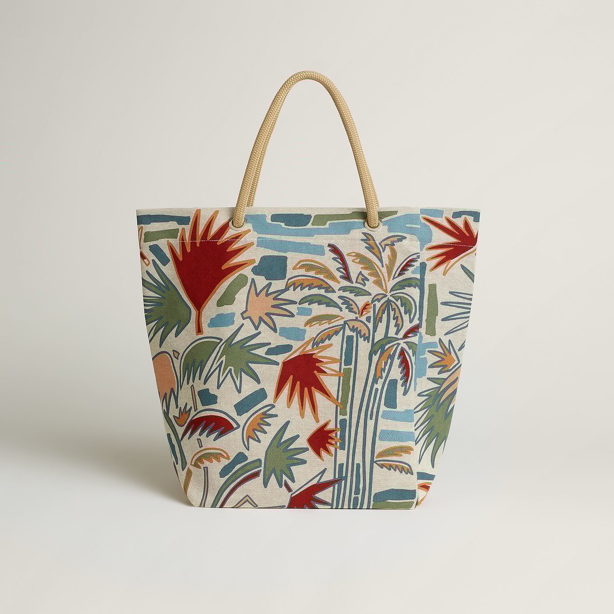 Palm tree beach bag
