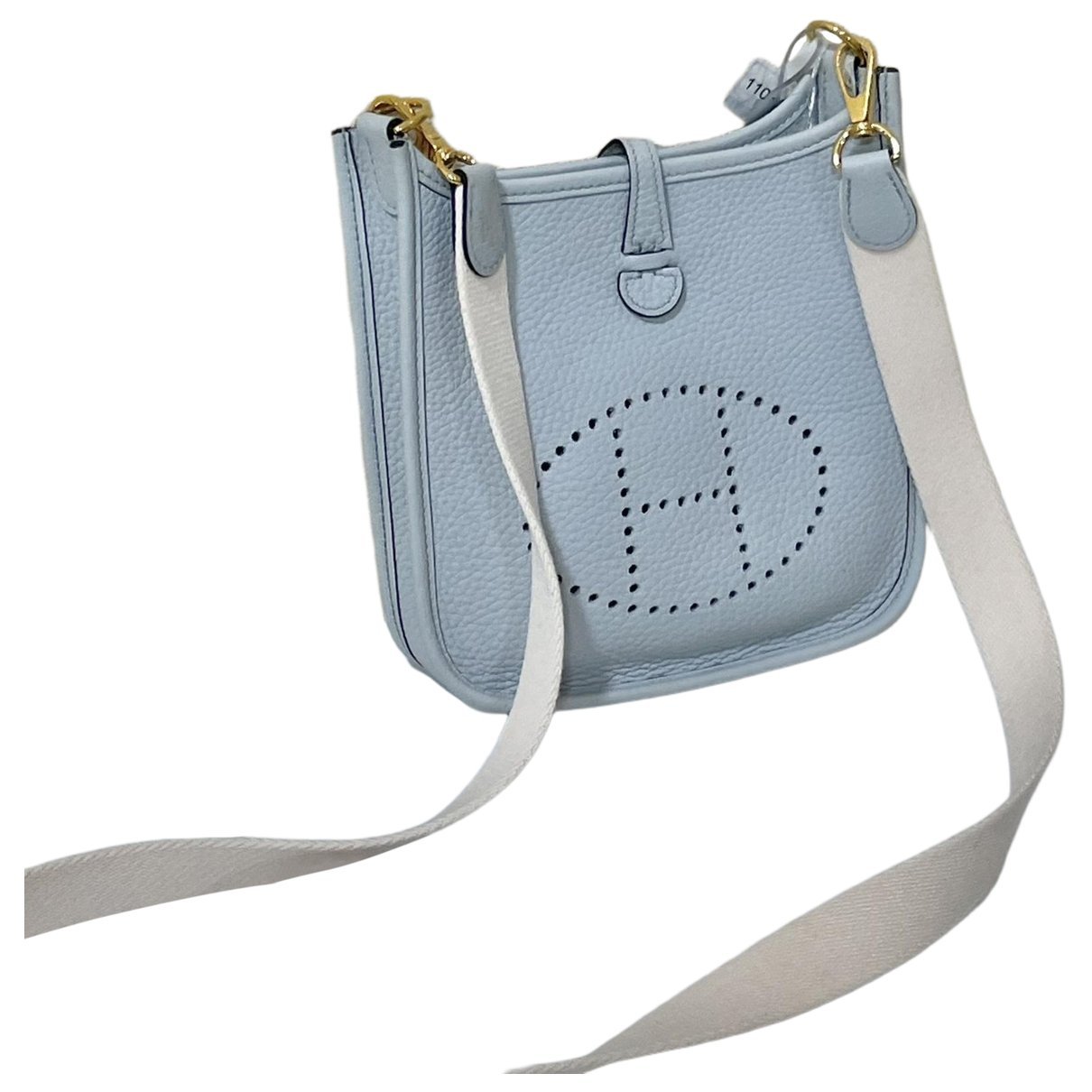 Mini Evelyne leather handbag