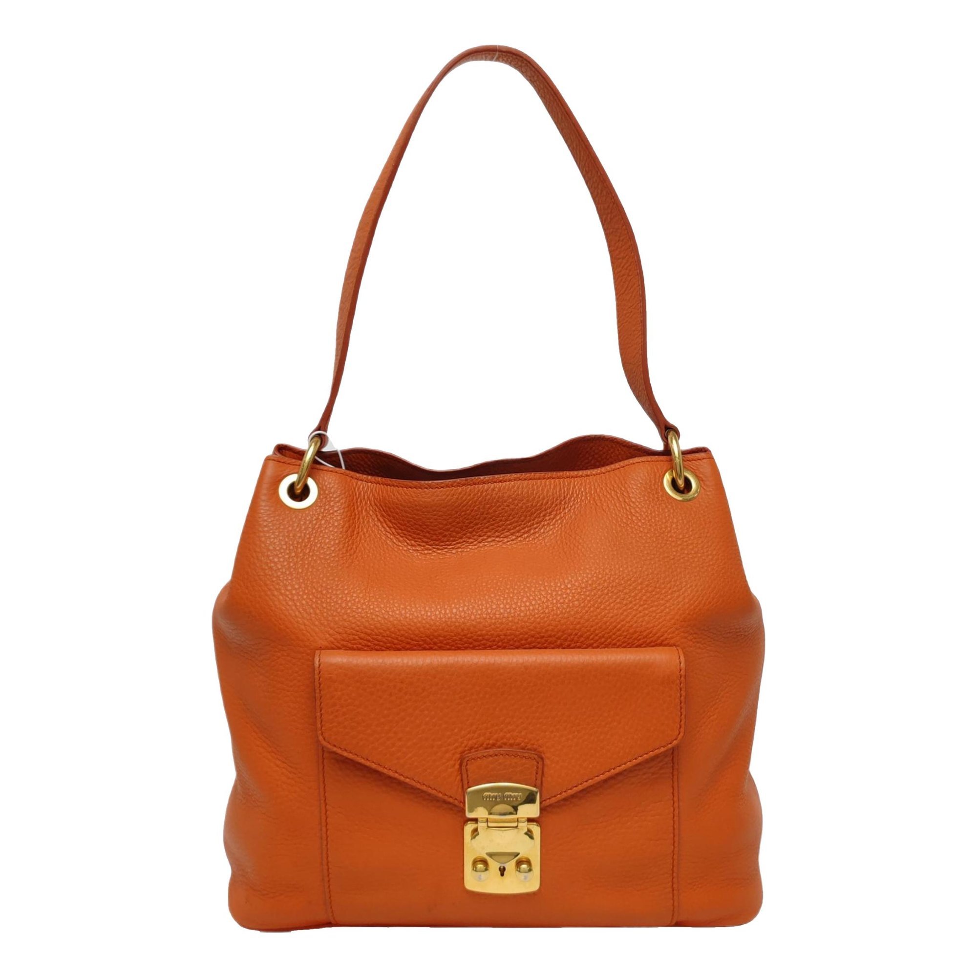 Miu Miu Vitello leather handbag
