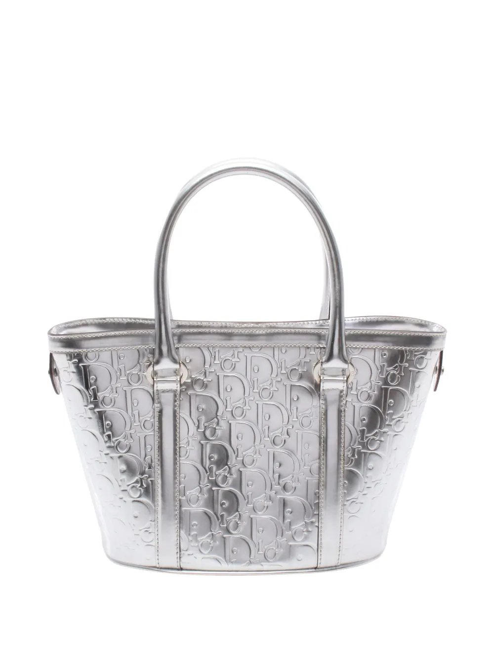 2010s Oblique patent leather tote bag