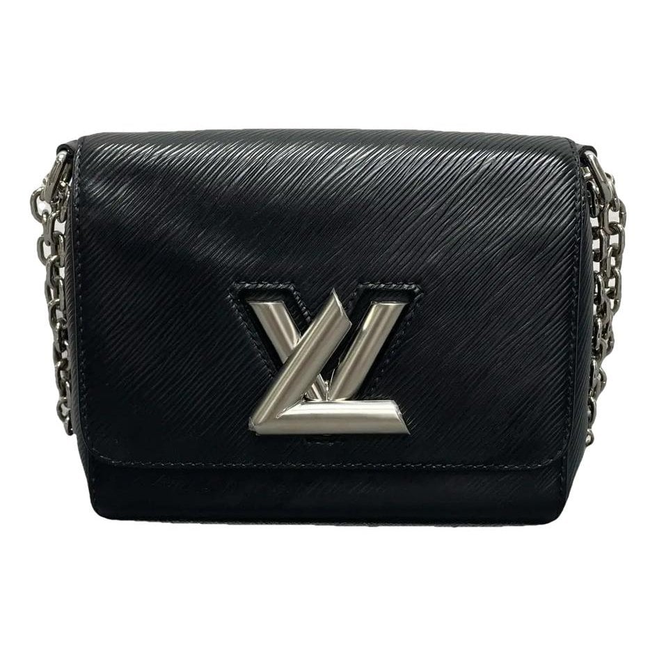 Twist leather crossbody bag