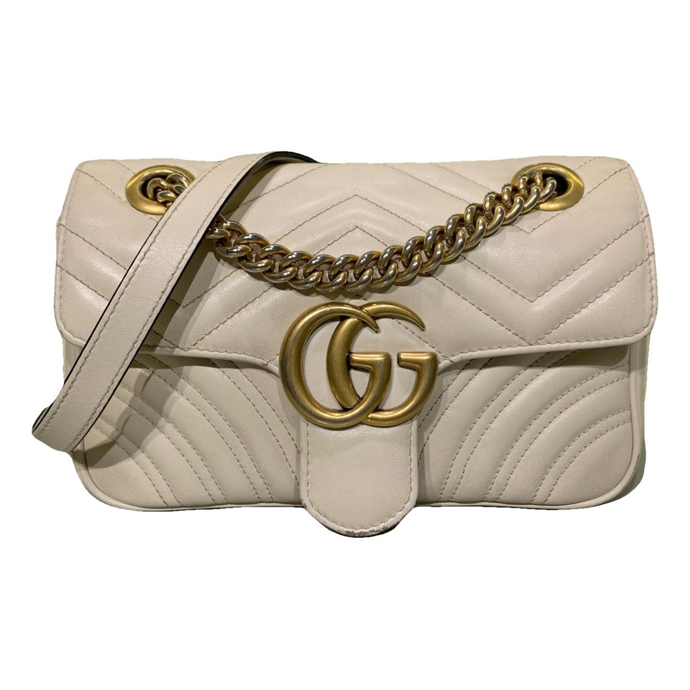 GG Marmont Flap leather handbag