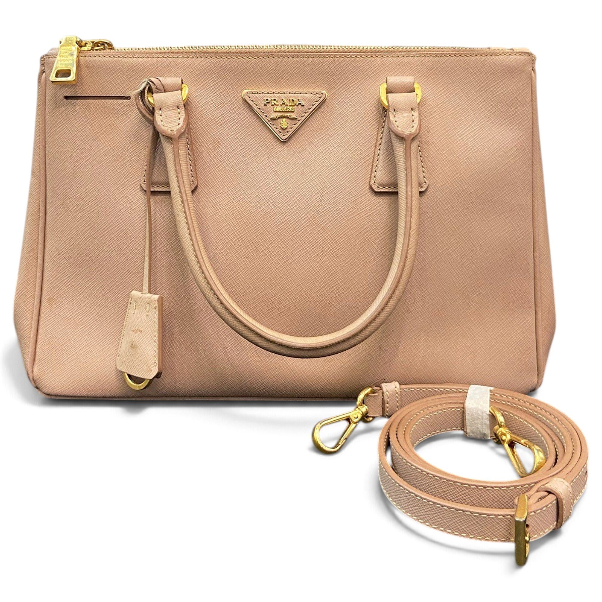 Galleria leather tote