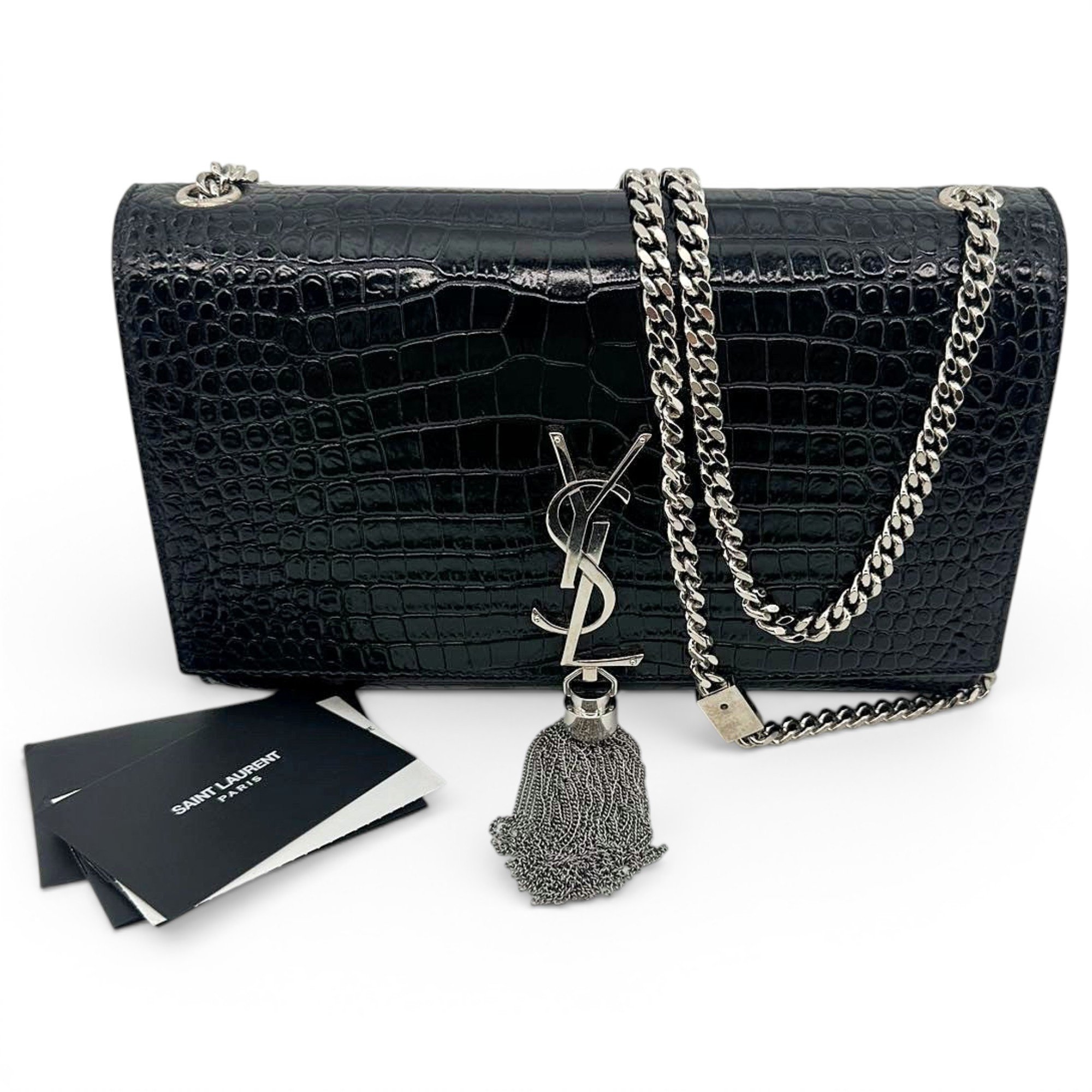 Kate monogramme leather crossbody bag