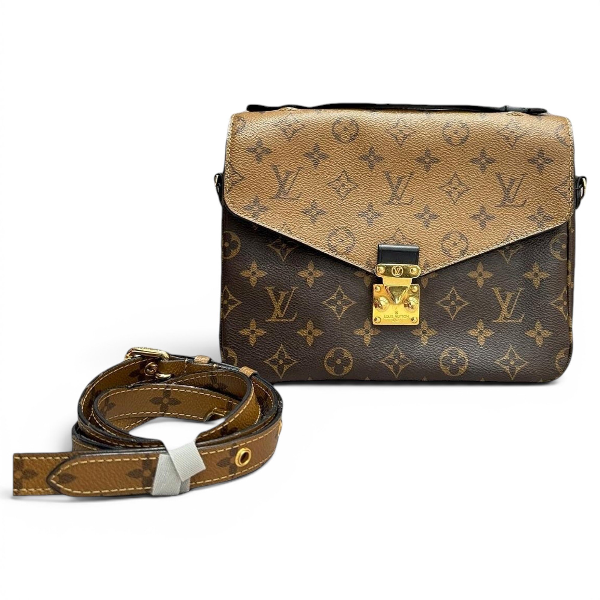 Metis leather handbag