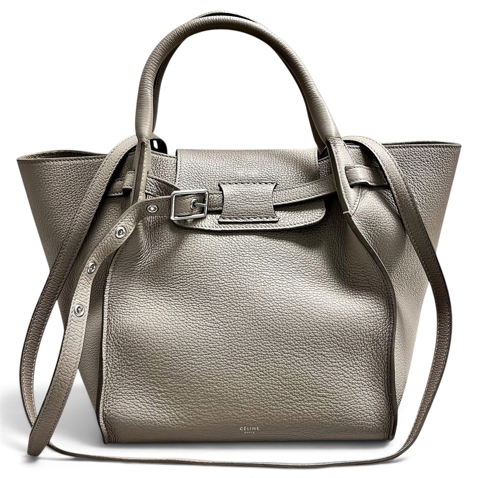 Big Bag leather handbag