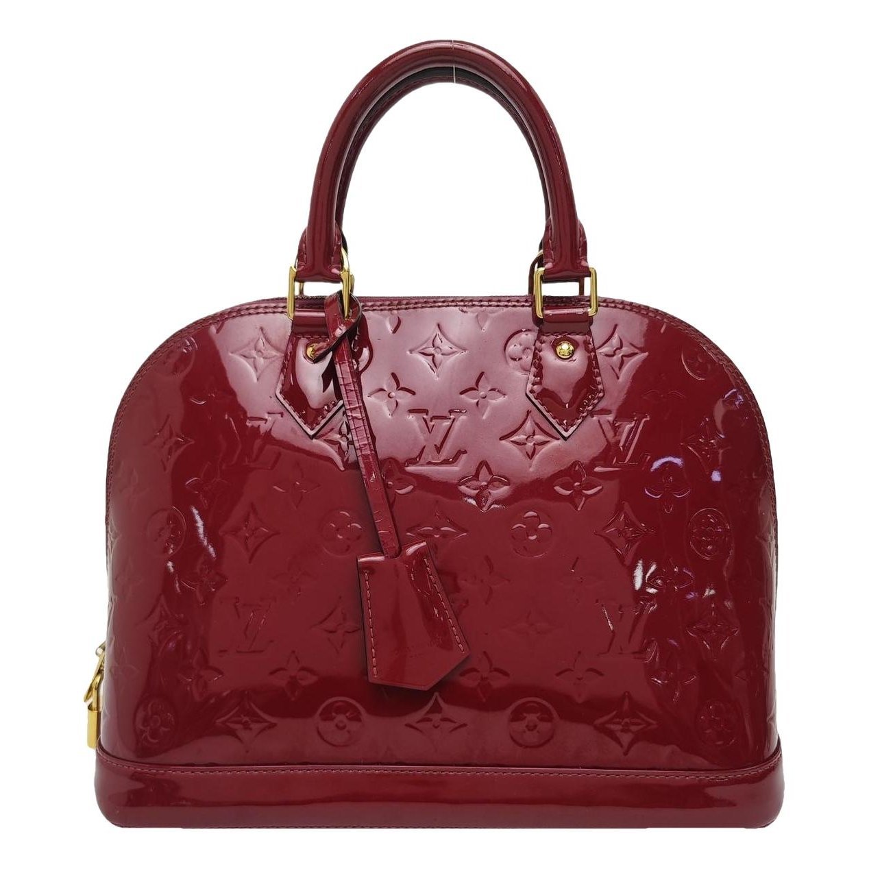 Alma patent leather handbag