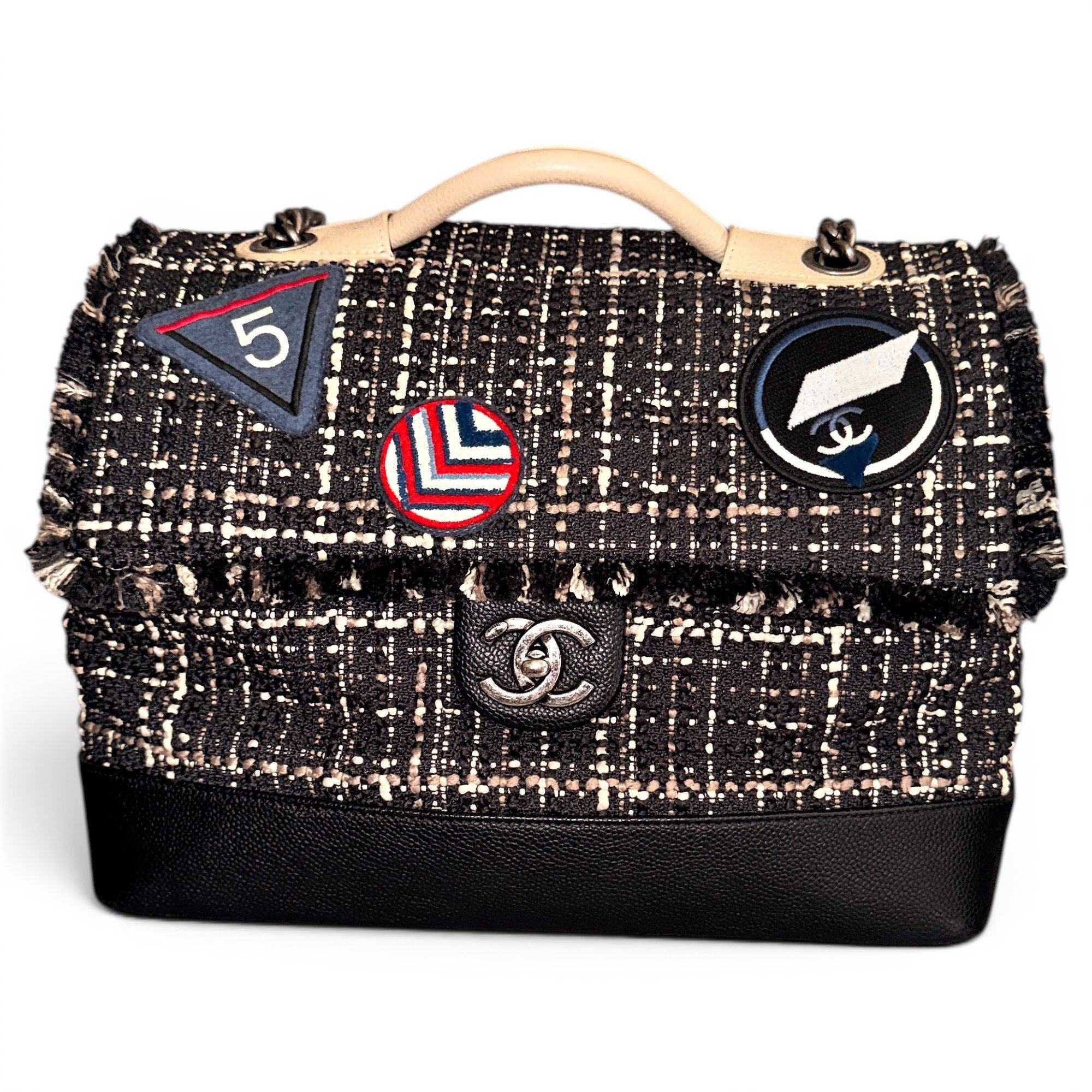 Tweed handbag