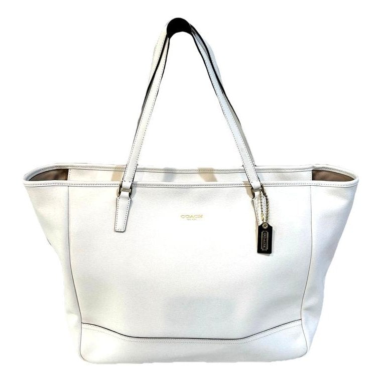 Leather tote