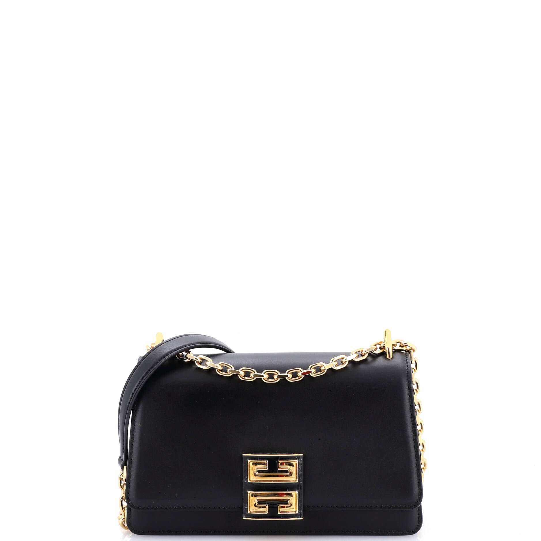 Givenchy 4G Cube Chain Top Handle Bag Leather Small