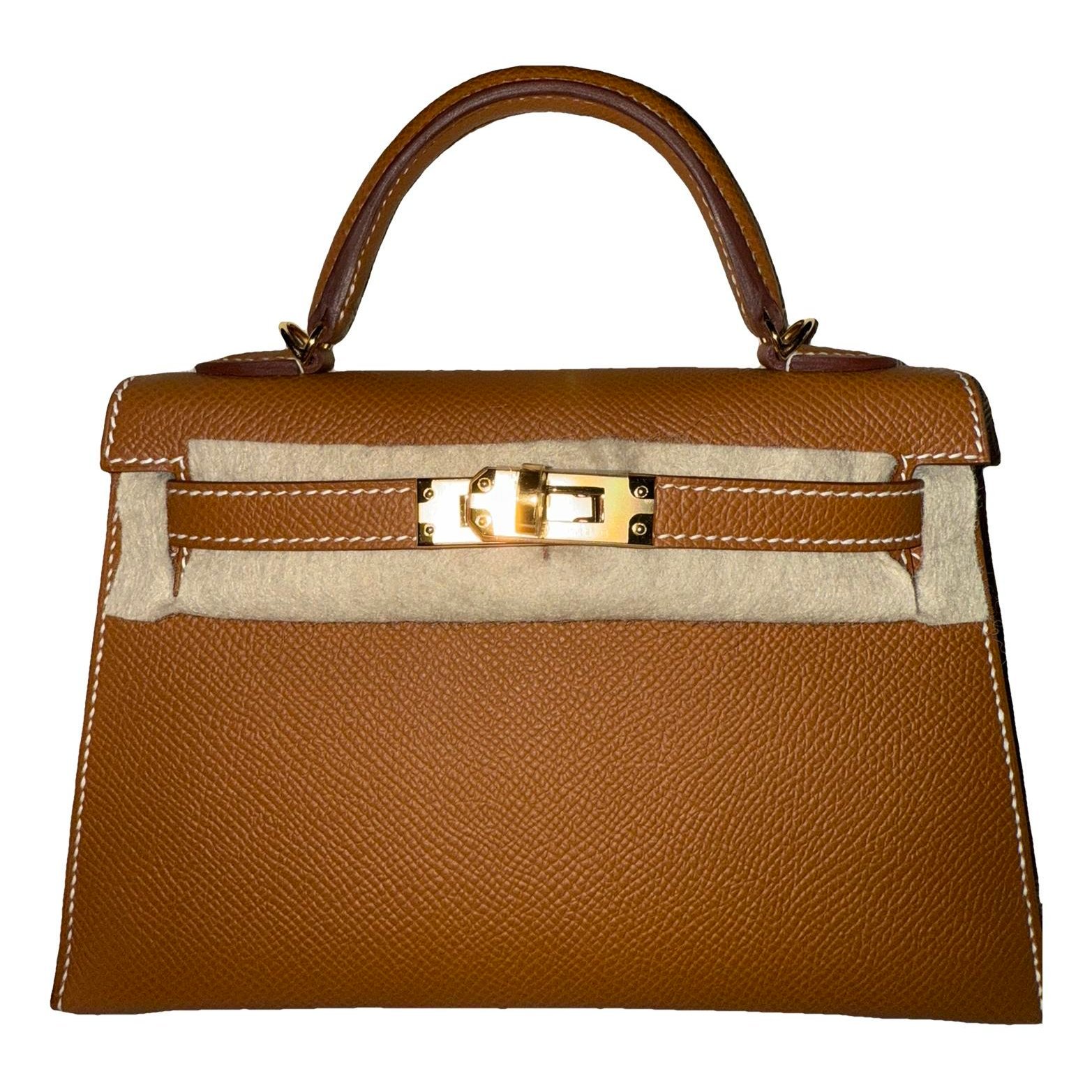 Kelly Mini leather handbag