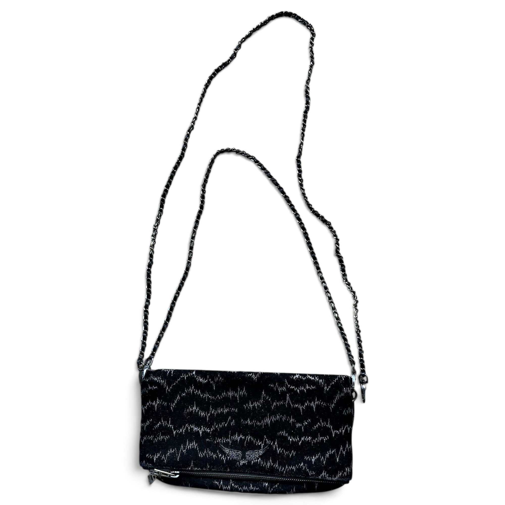 Rock velvet crossbody bag