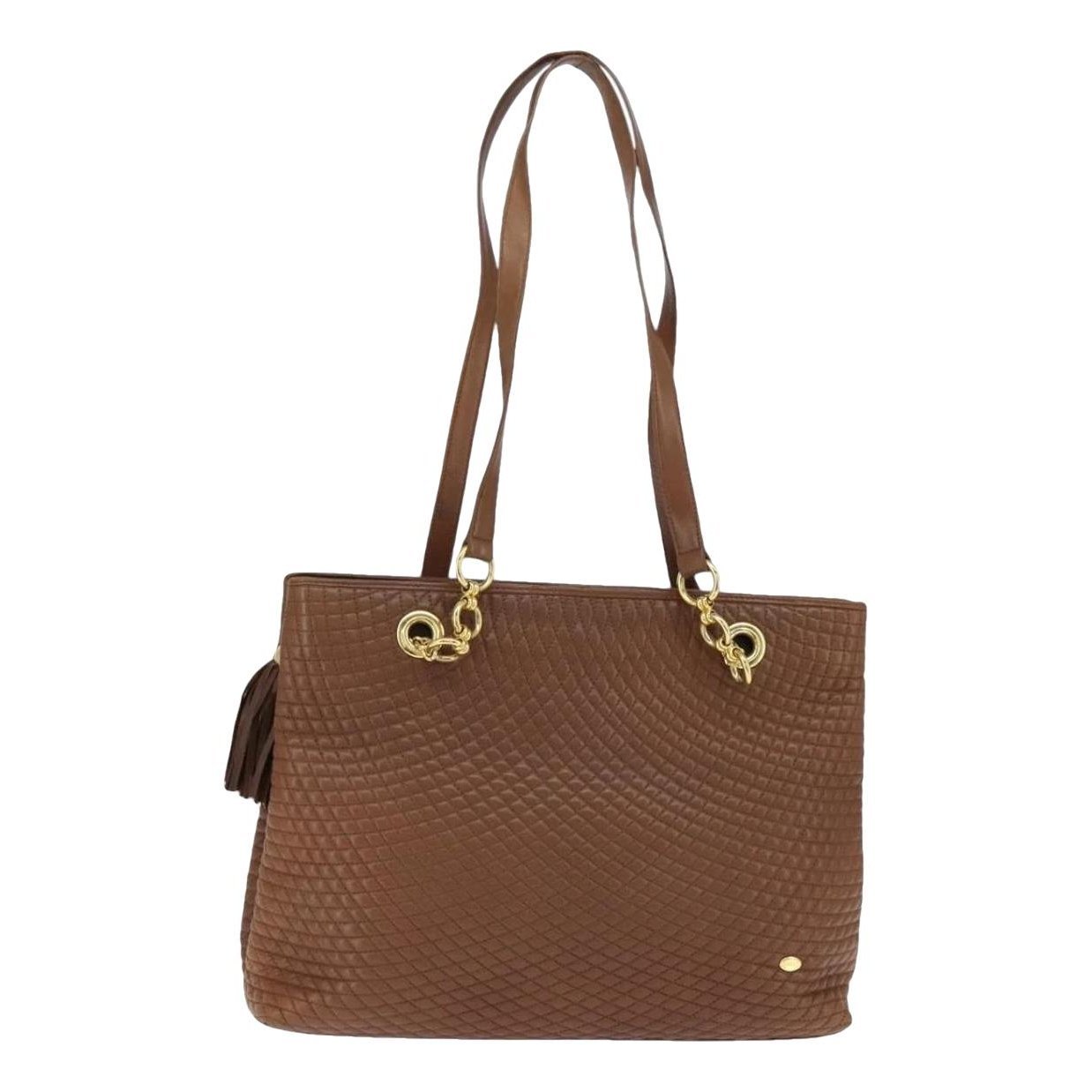 Leather tote