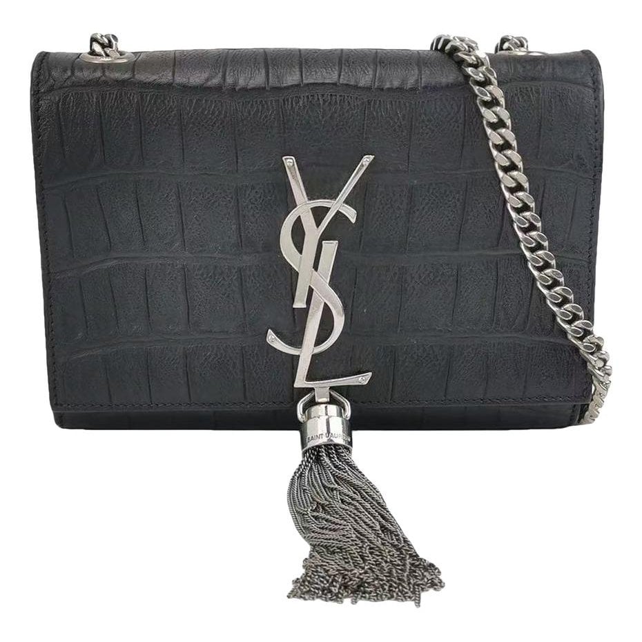 Pompom Kate leather handbag