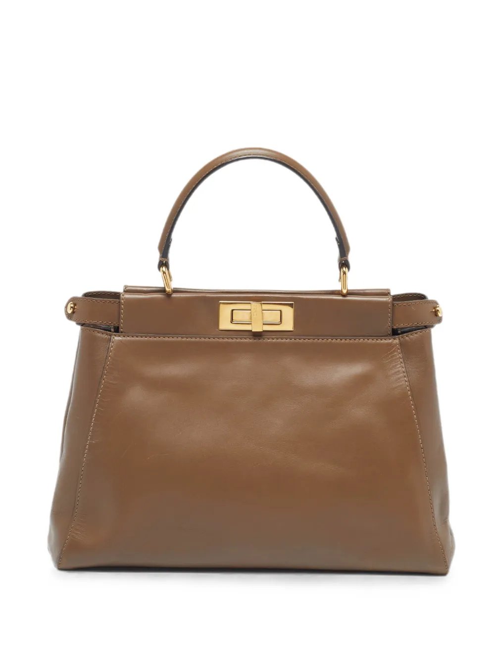 2014 Peekaboo leather tote bag