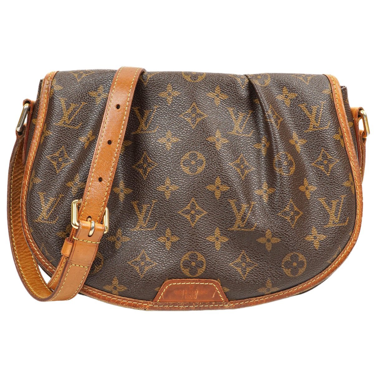 Louis Vuitton Menilmontant cloth handbag