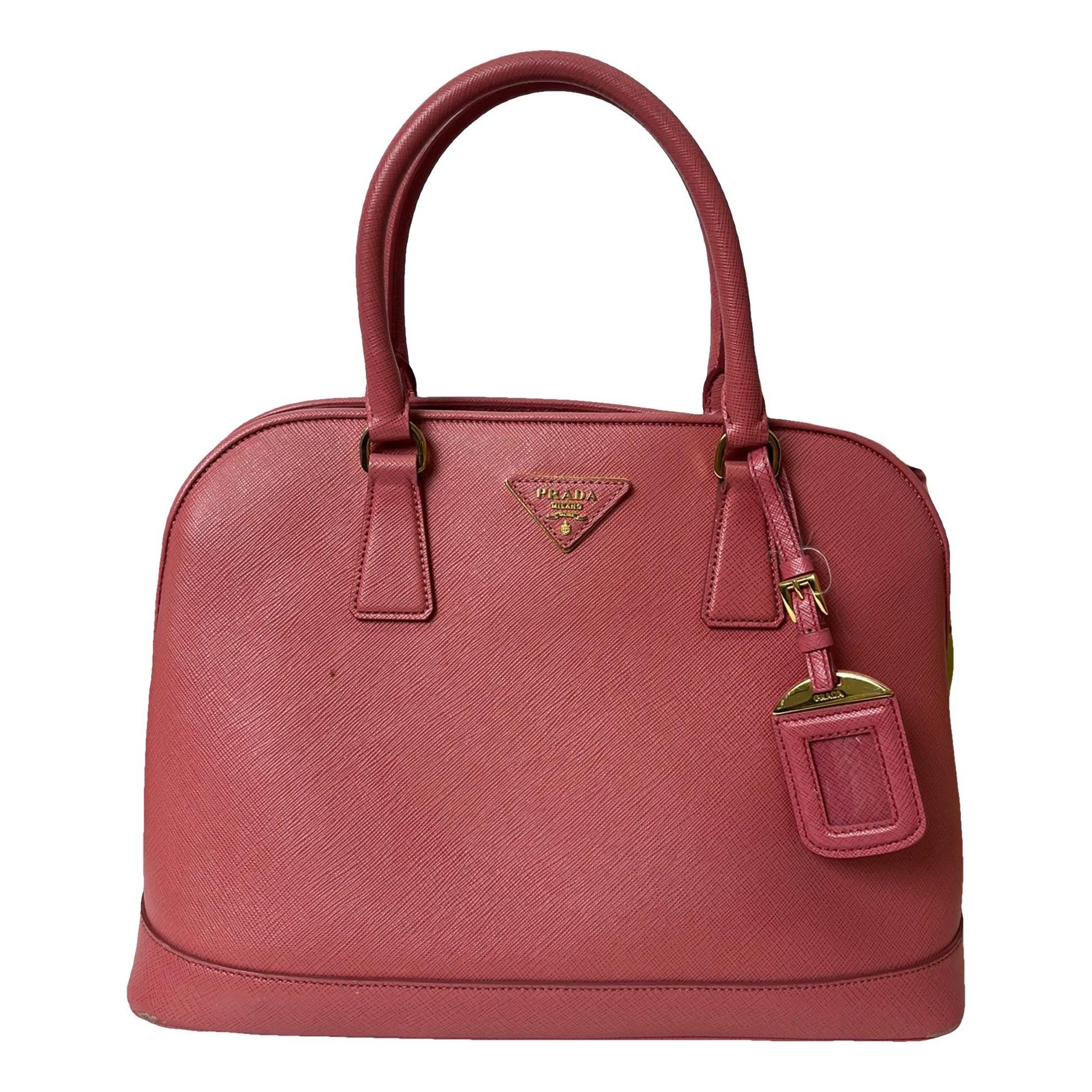 Promenade leather handbag