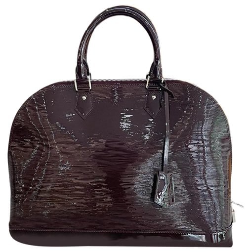 Alma patent leather handbag
