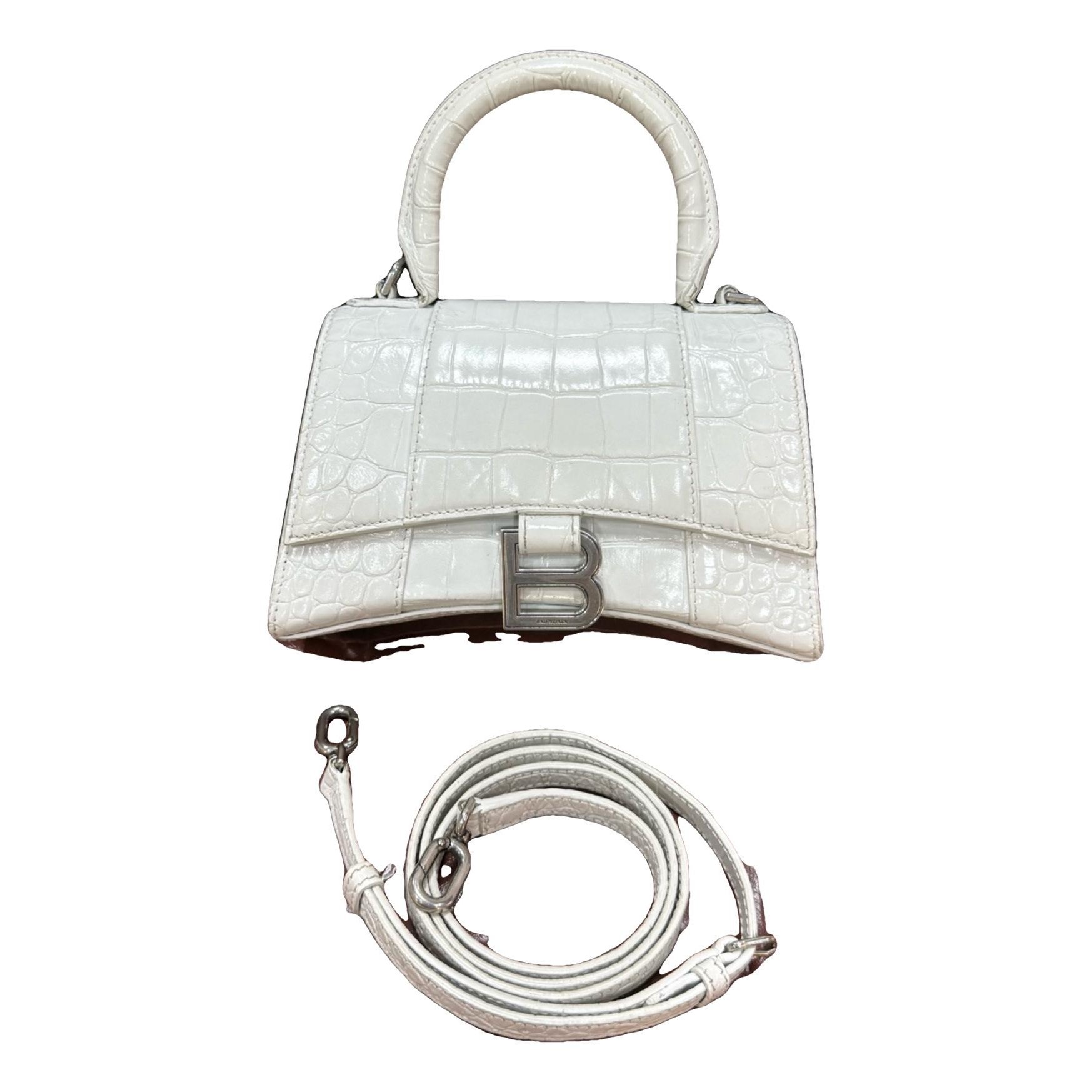 Balenciaga Hourglass leather crossbody bag