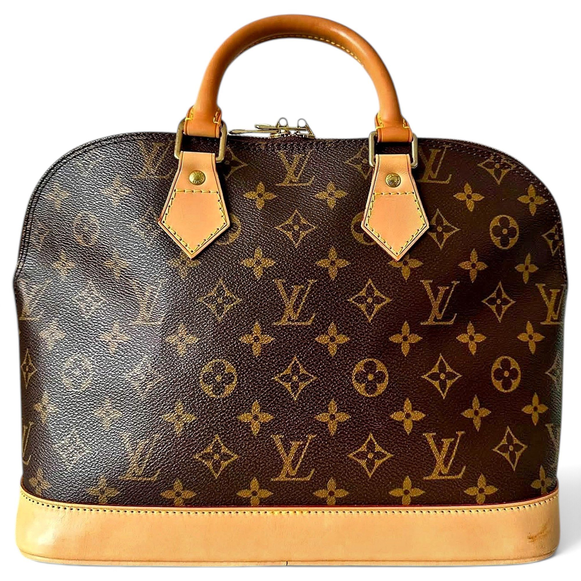 Alma leather handbag