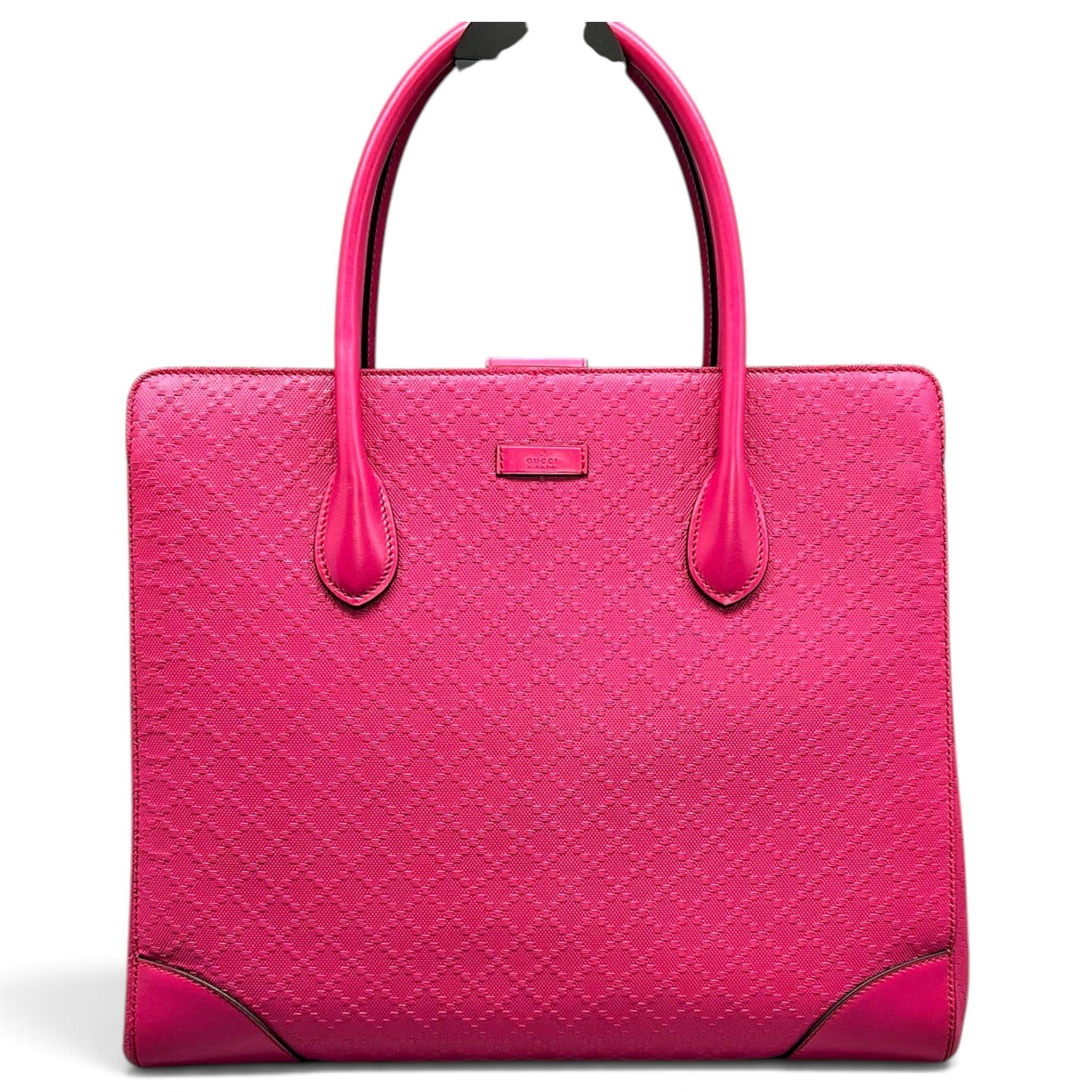Leather tote