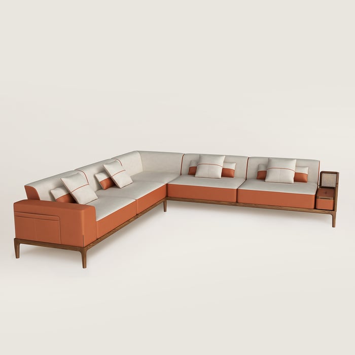 Sofa Sellier 5-seater Corner