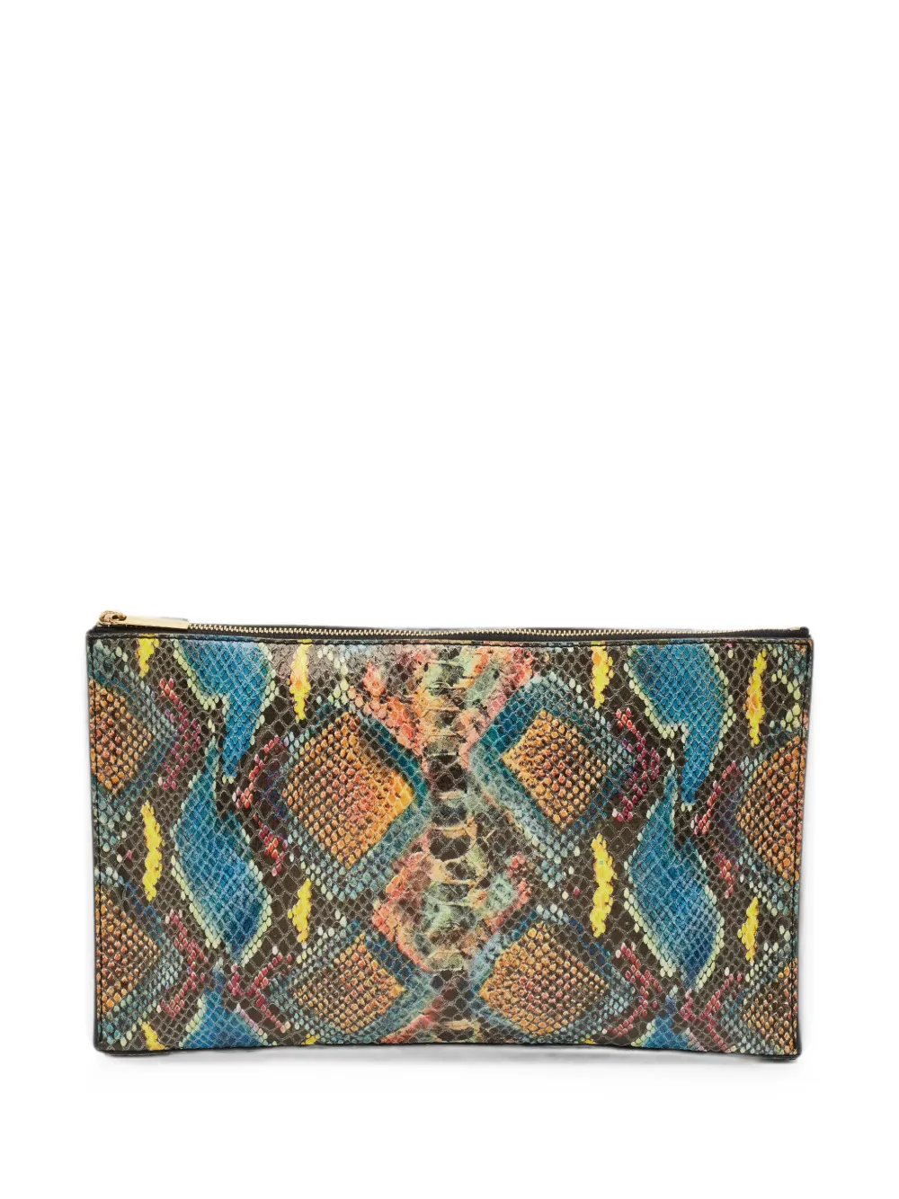 Stella McCartney Faux Python clutch bag