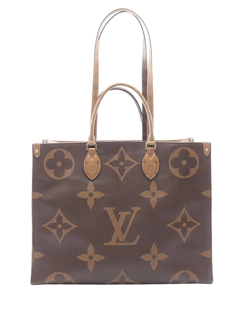 2020 Monogram Reverse Giant OnTheGo GM satchel