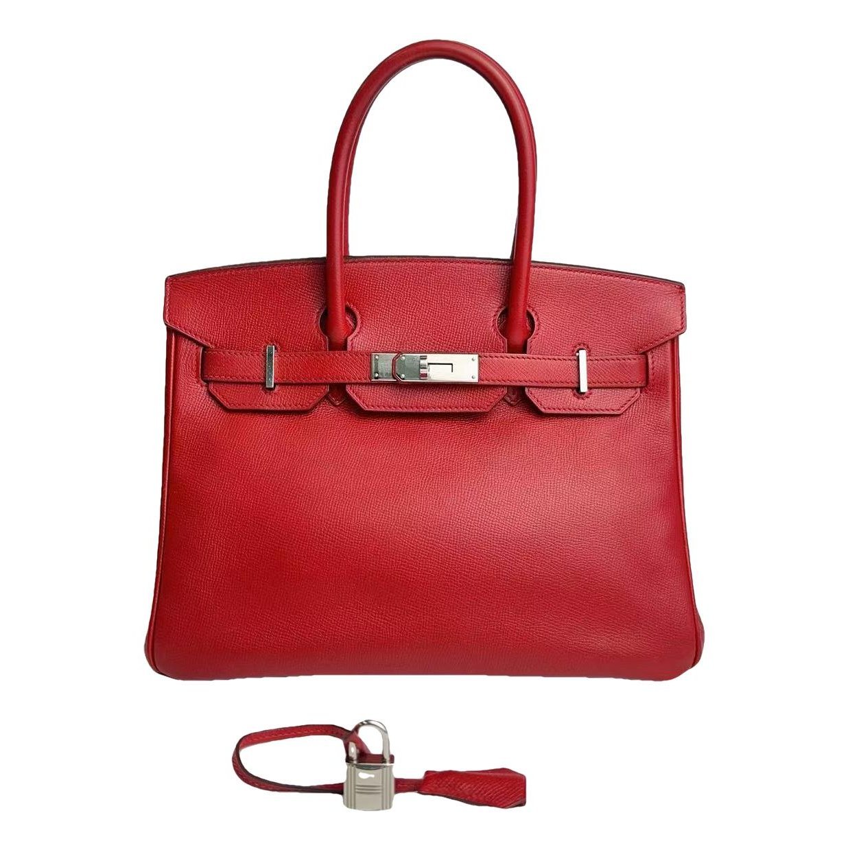 Birkin 30 leather handbag