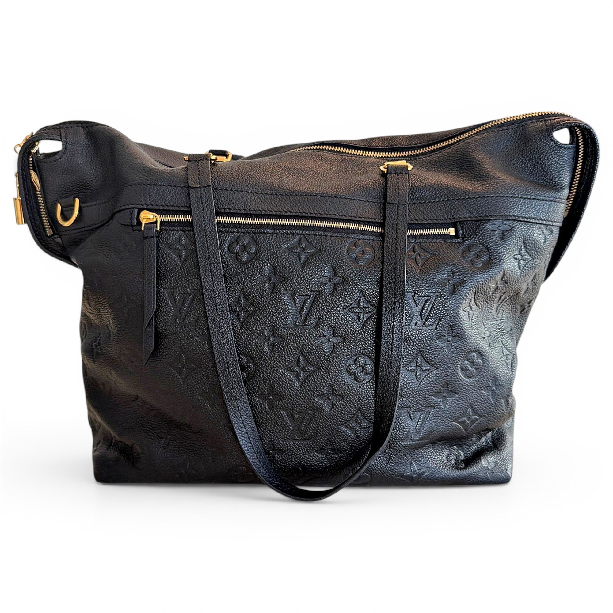 Lumineuse leather handbag