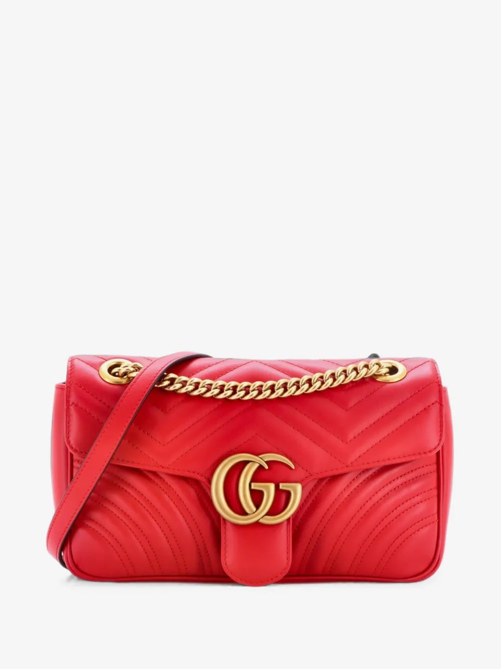 GG Marmont Flap Bag Matelasse Leather Small crossbody bag