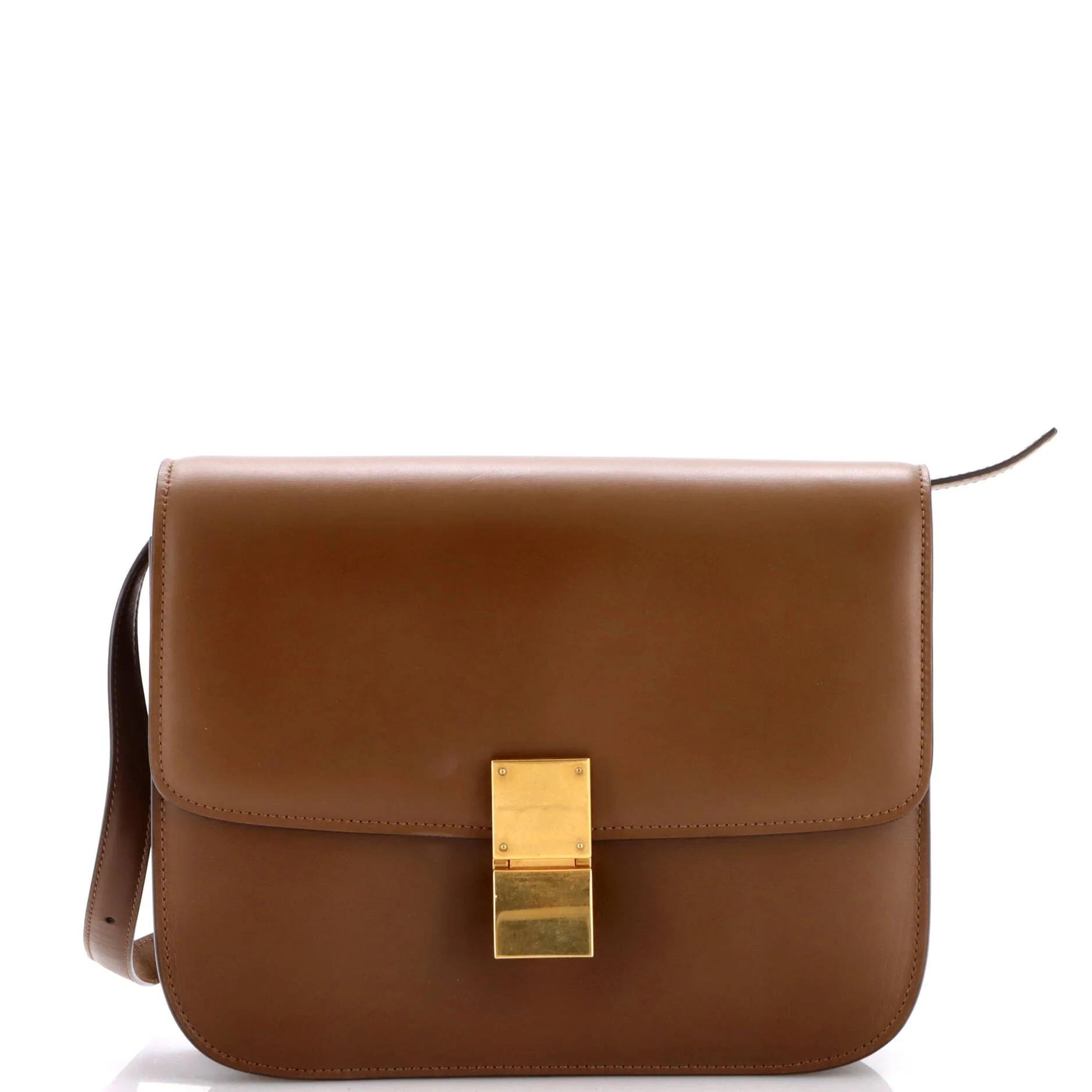 Leather crossbody bag