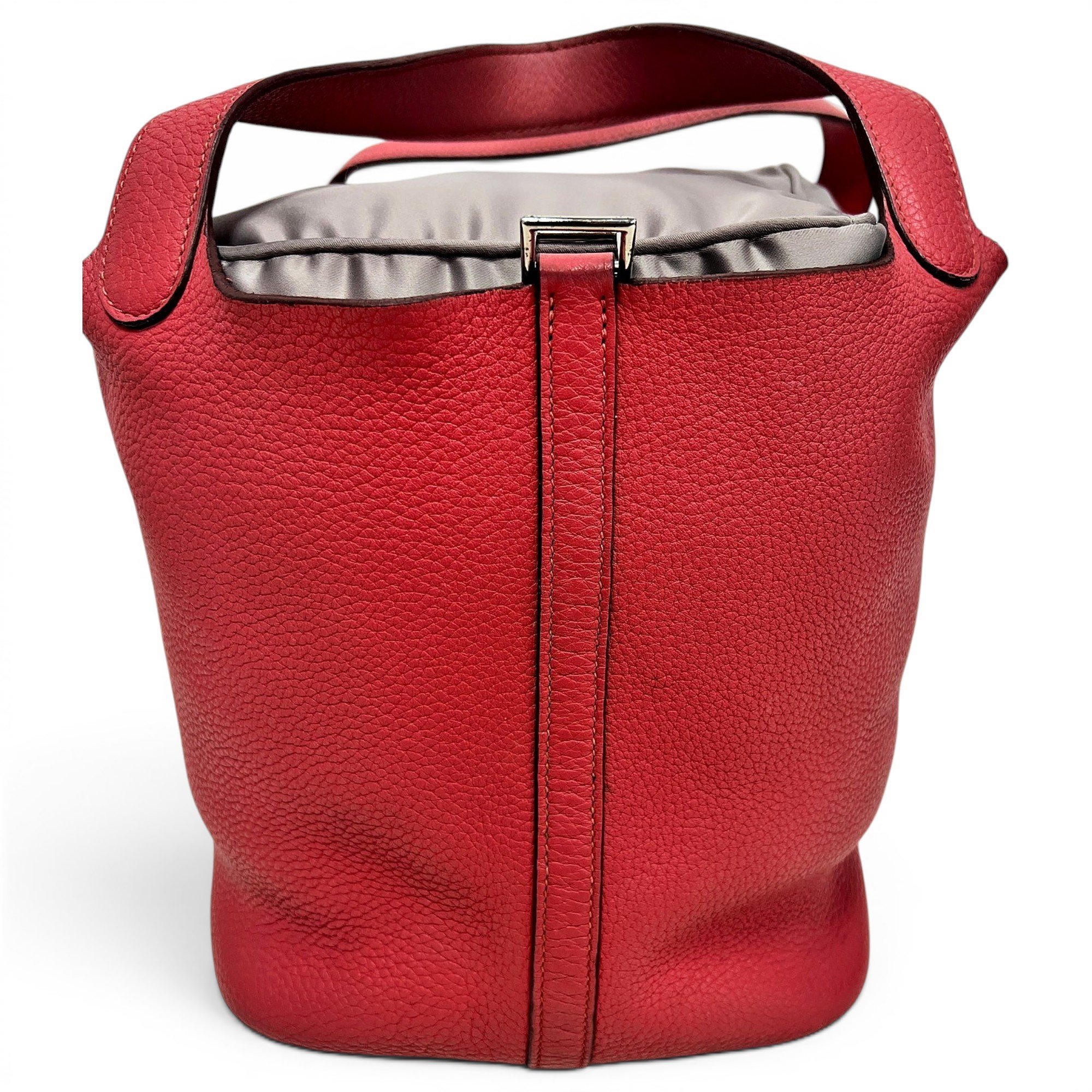 Picotin leather handbag