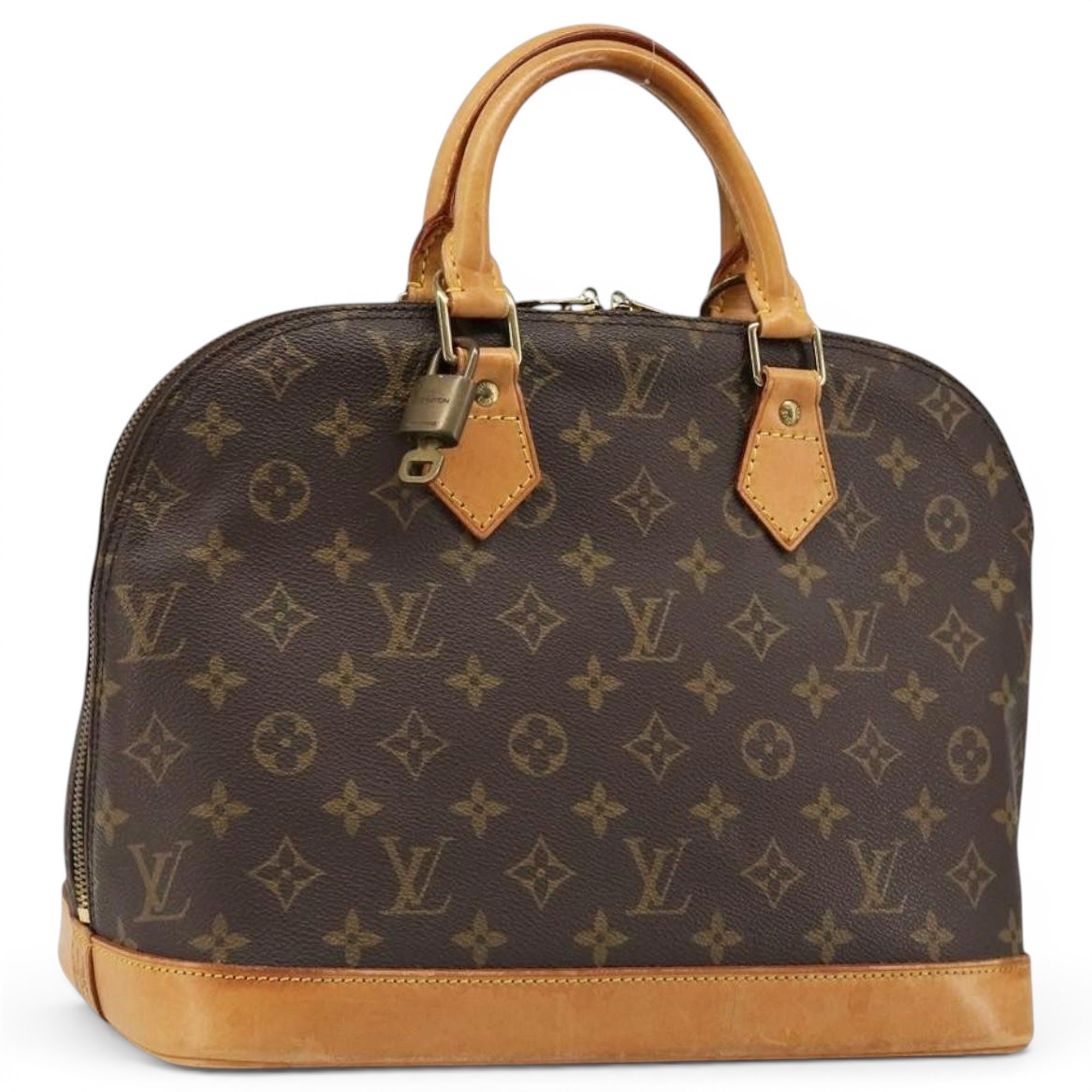 Alma leather handbag