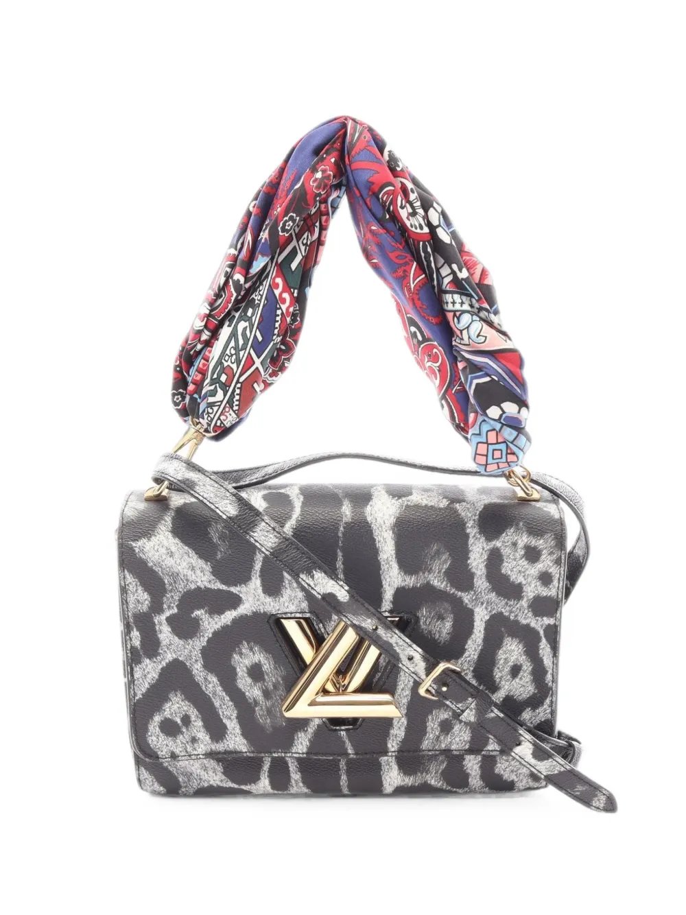 2016 MM Twist leopard-print tote bag