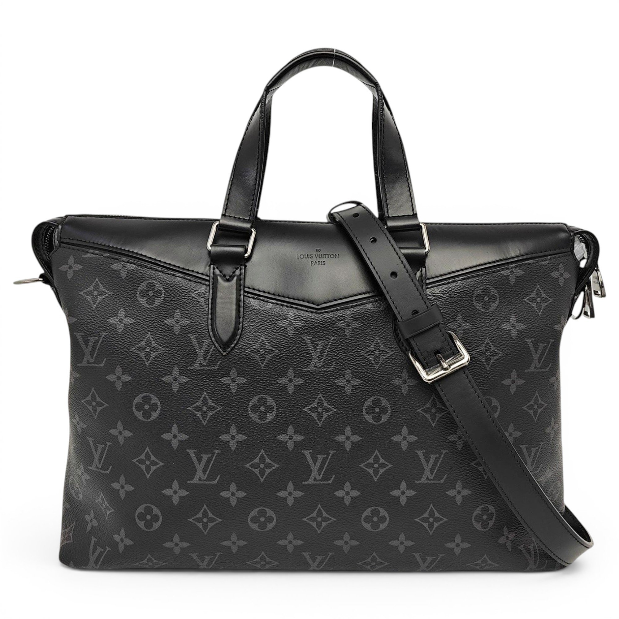 Explorer plissé leather handbag