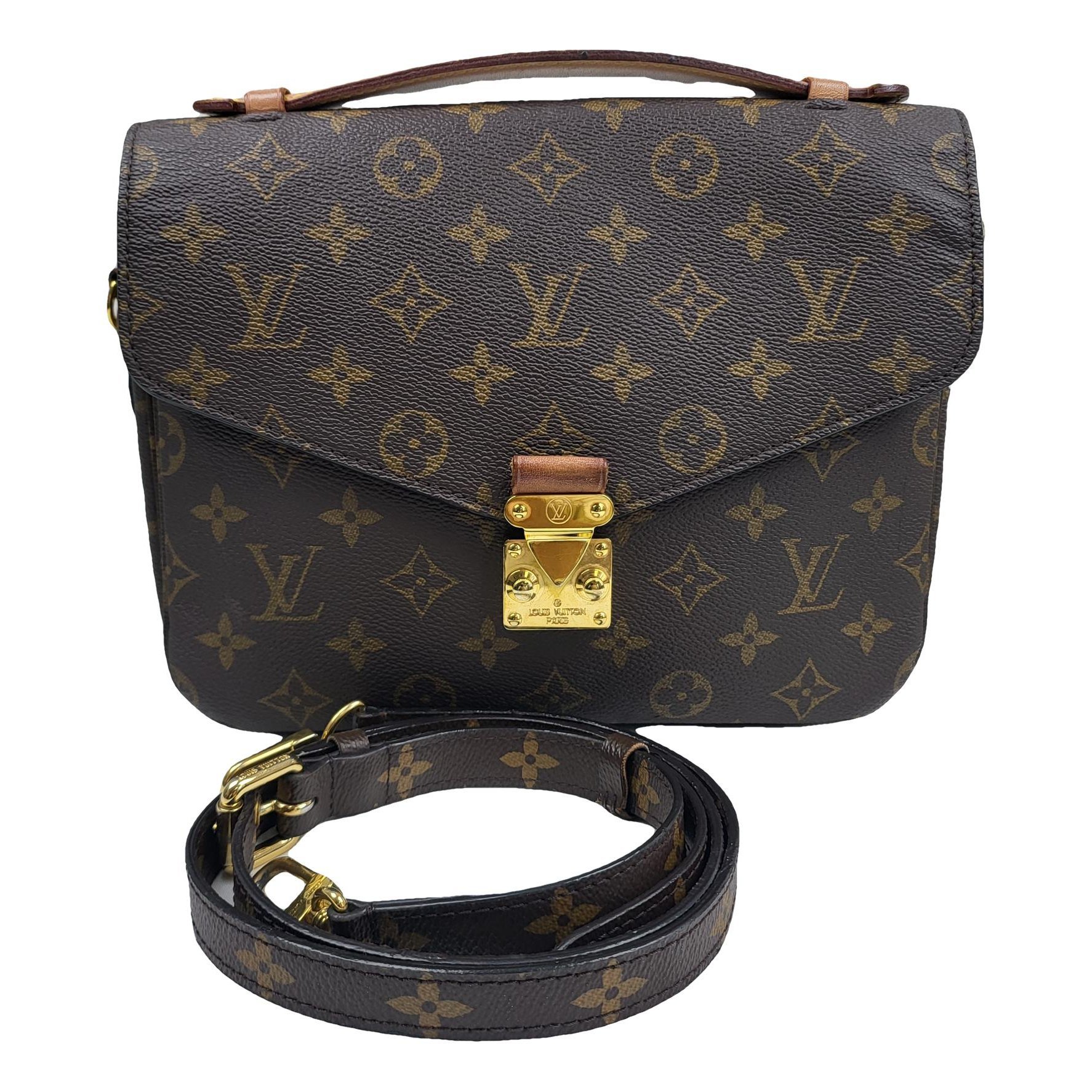 Metis leather handbag