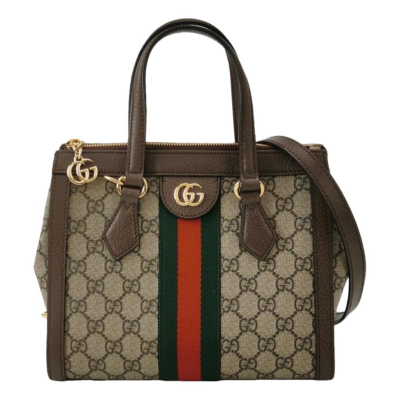 Ophidia leather handbag