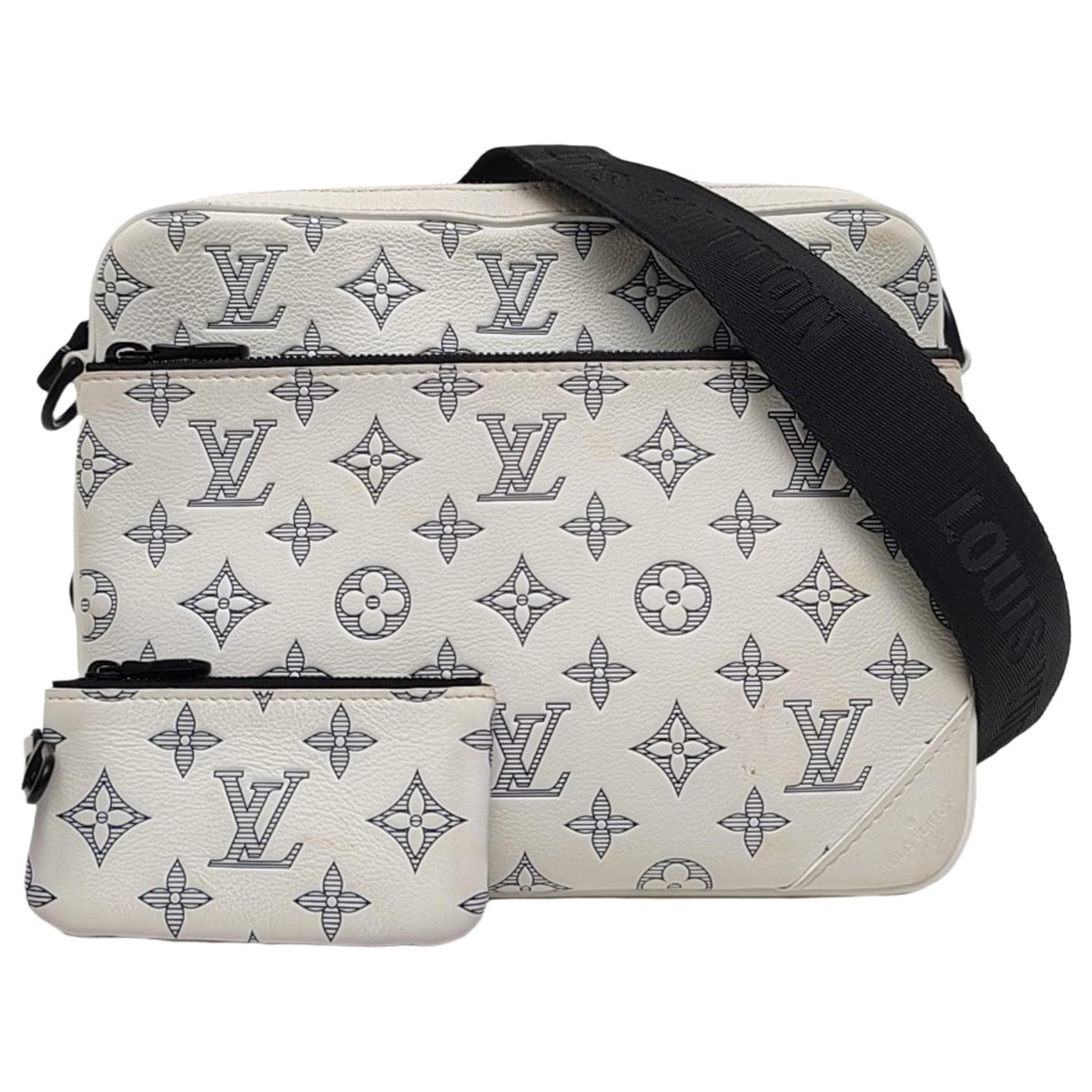 Duomo leather crossbody bag