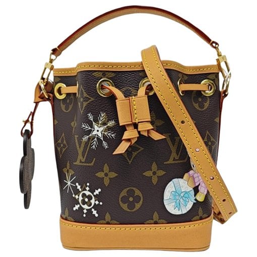 Nano Noé leather handbag
