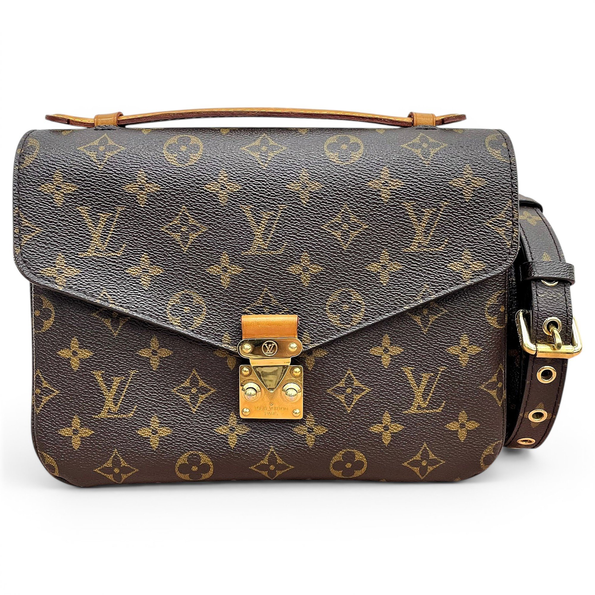 Metis leather handbag