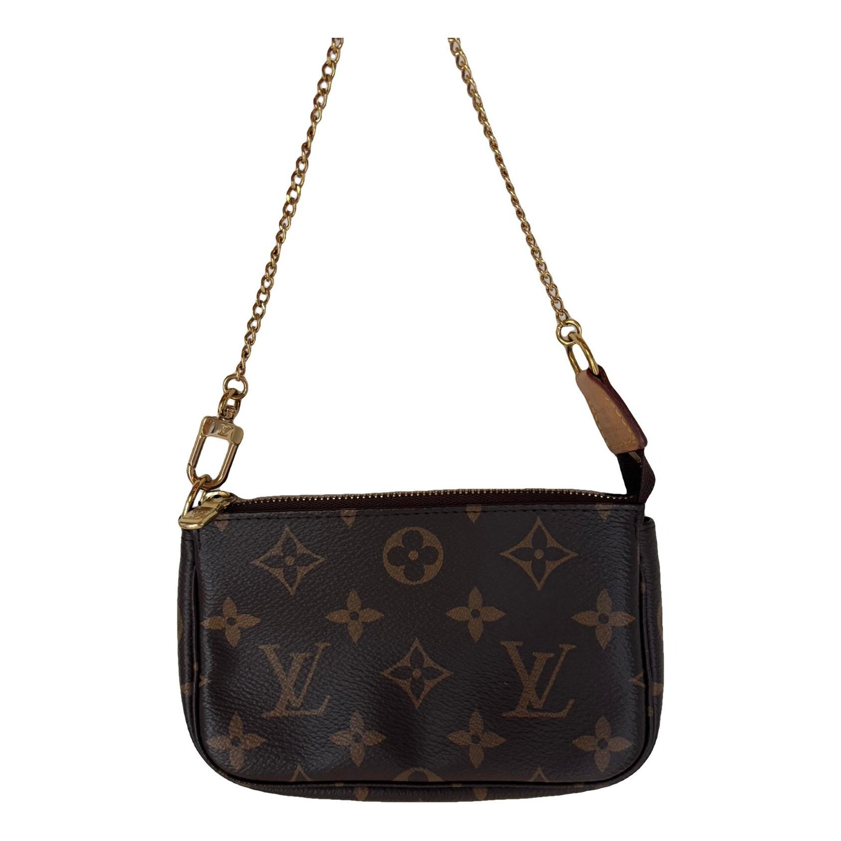 Pochette Accessoire leather handbag