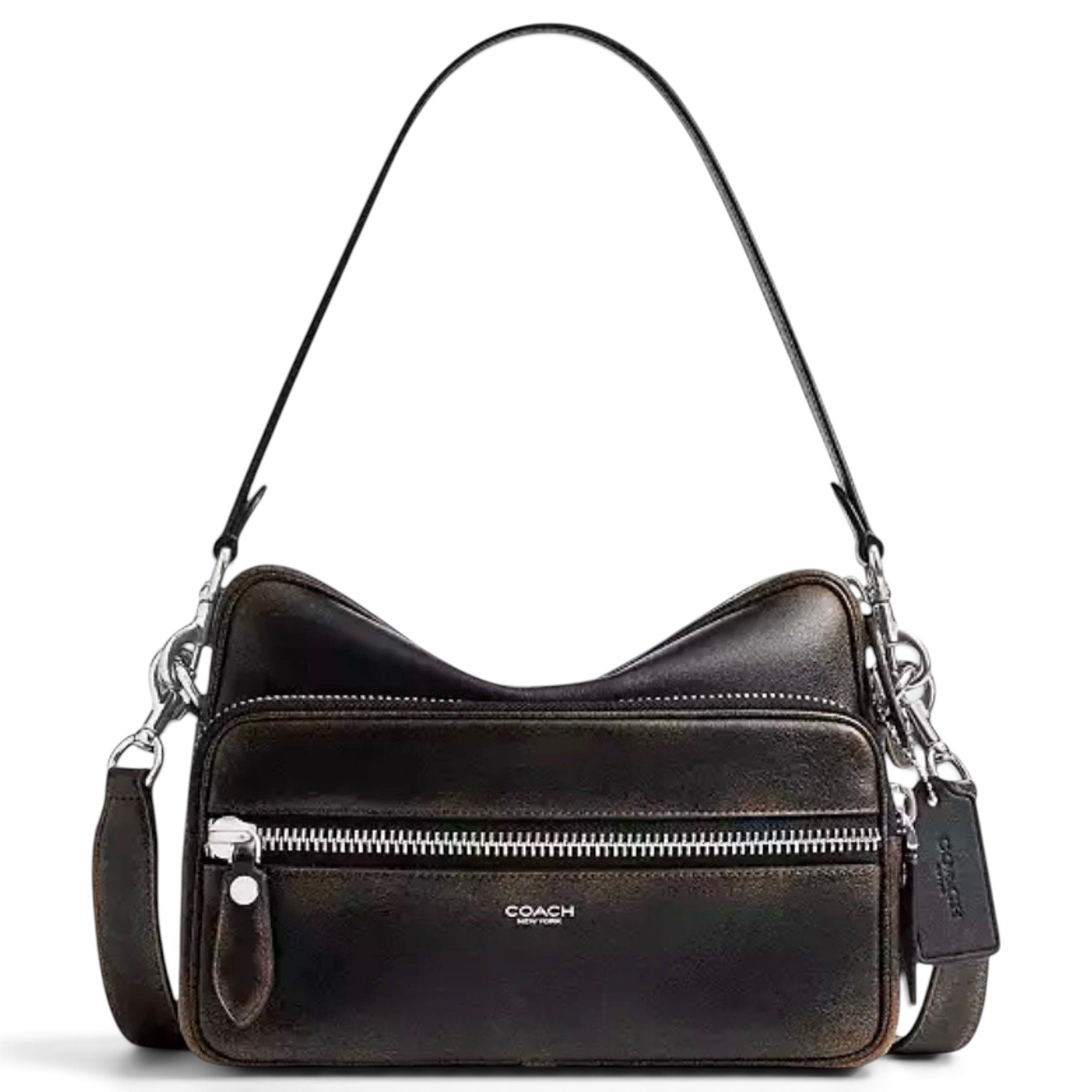 Leather crossbody bag