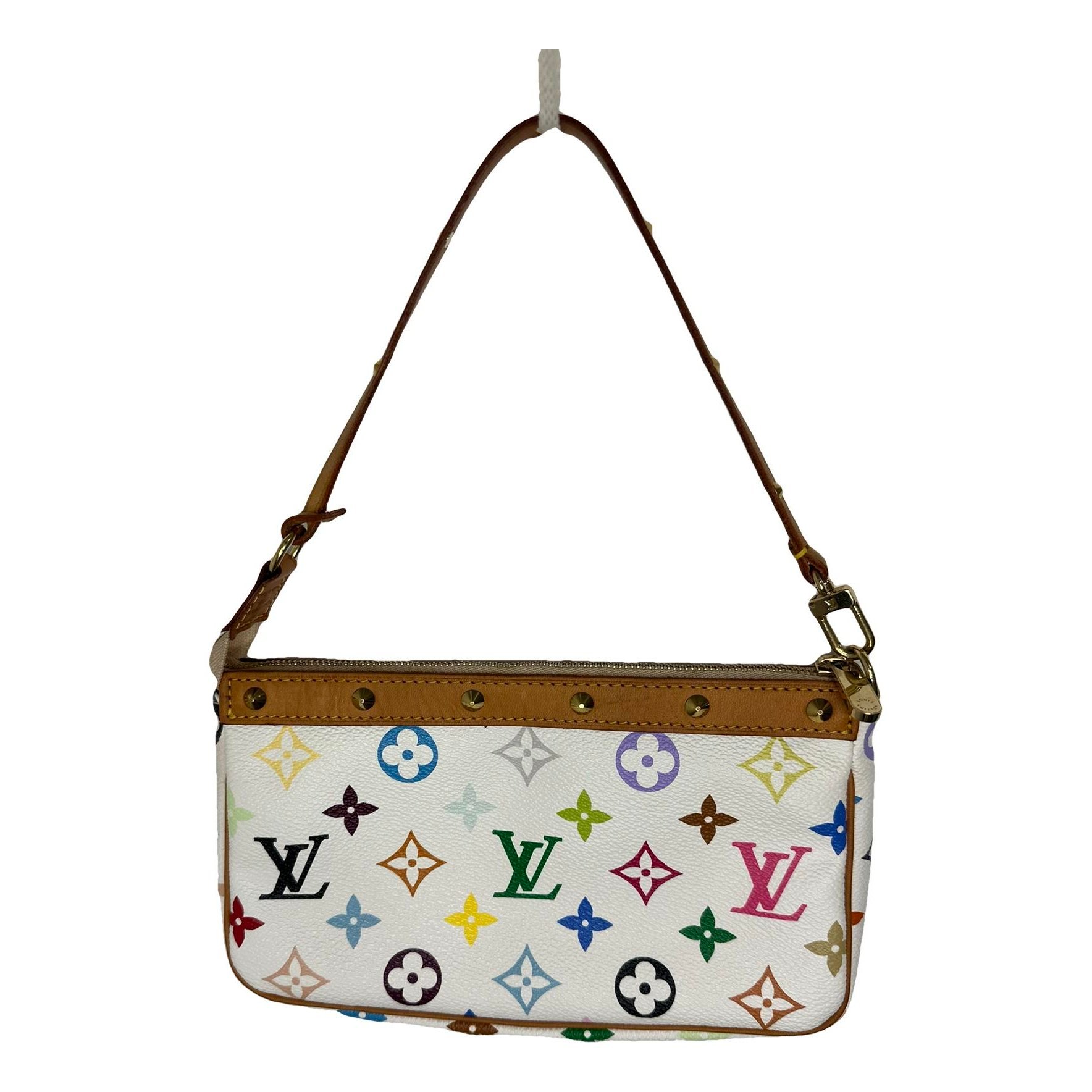 Louis Vuitton Pochette Accessoire leather handbag