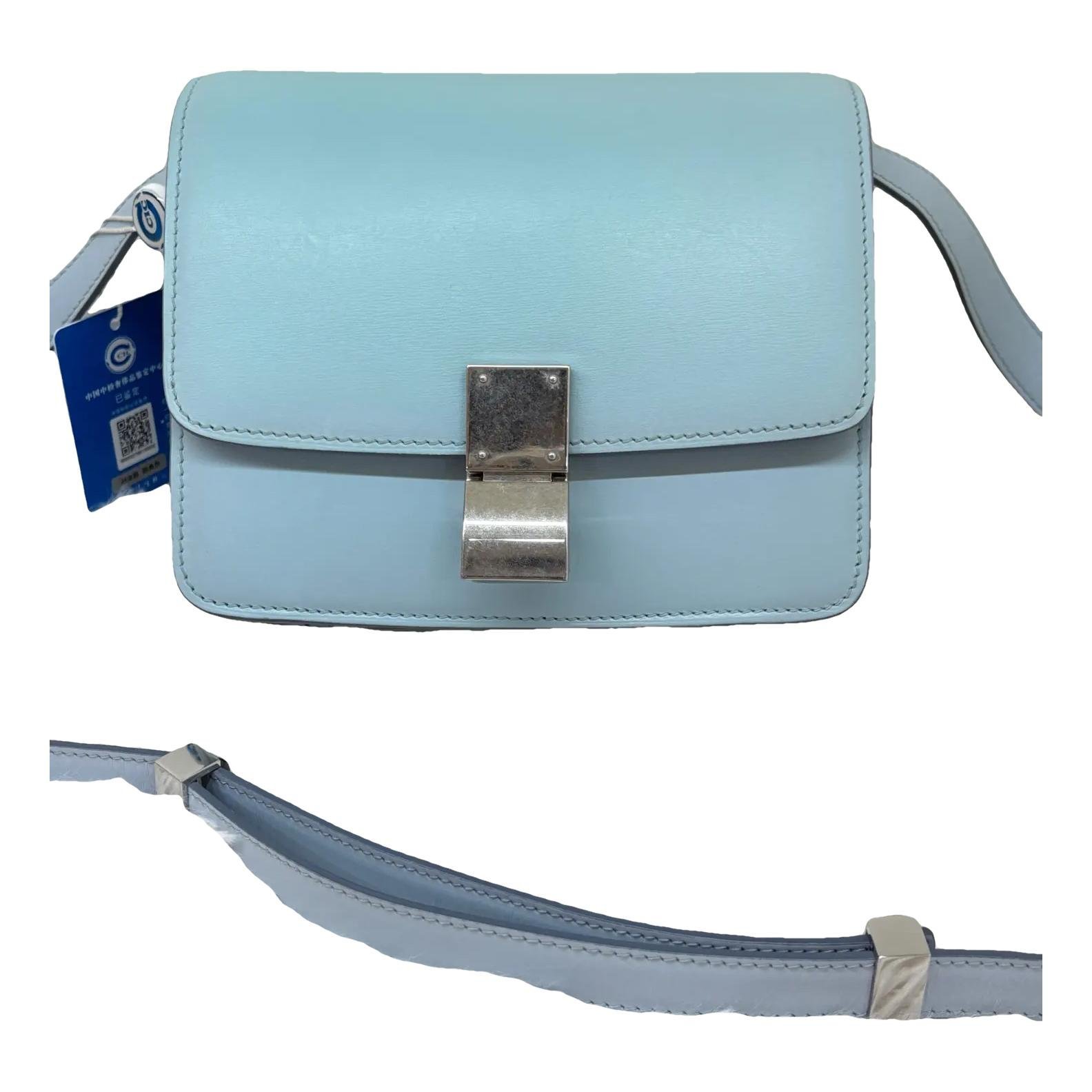 Classic leather crossbody bag