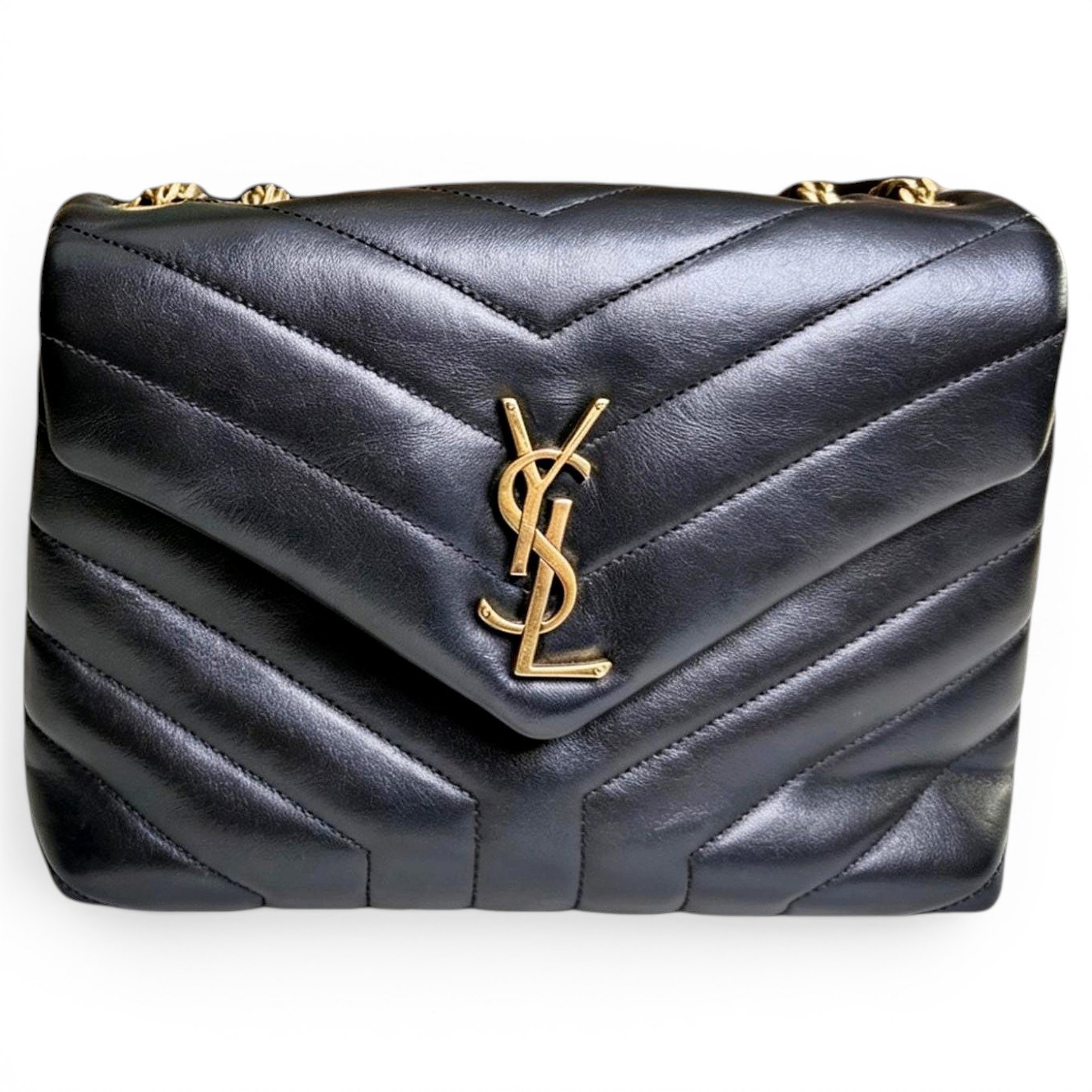 Loulou leather handbag