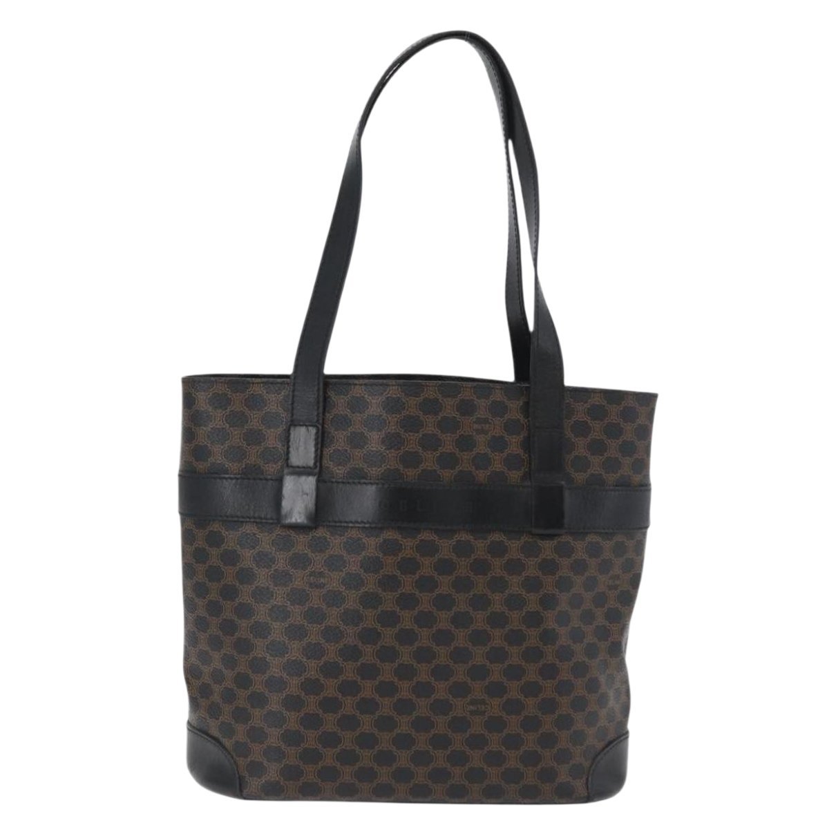 Leather tote