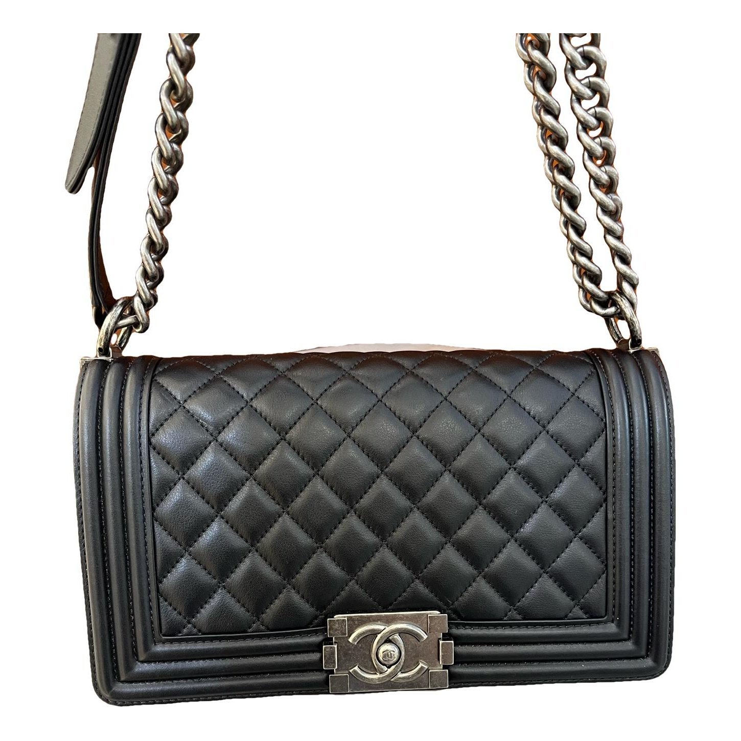 Boy leather crossbody bag