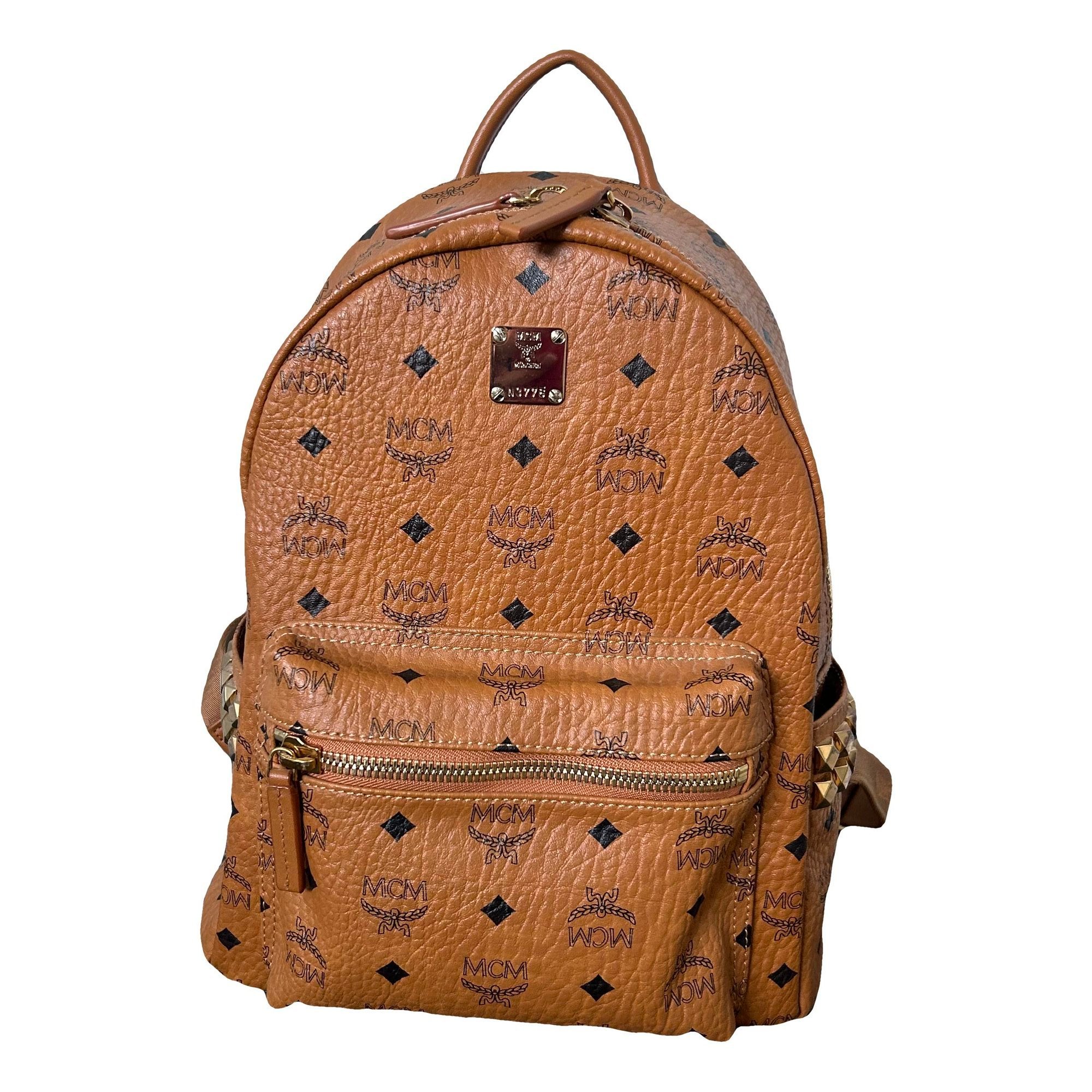 Stark leather backpack