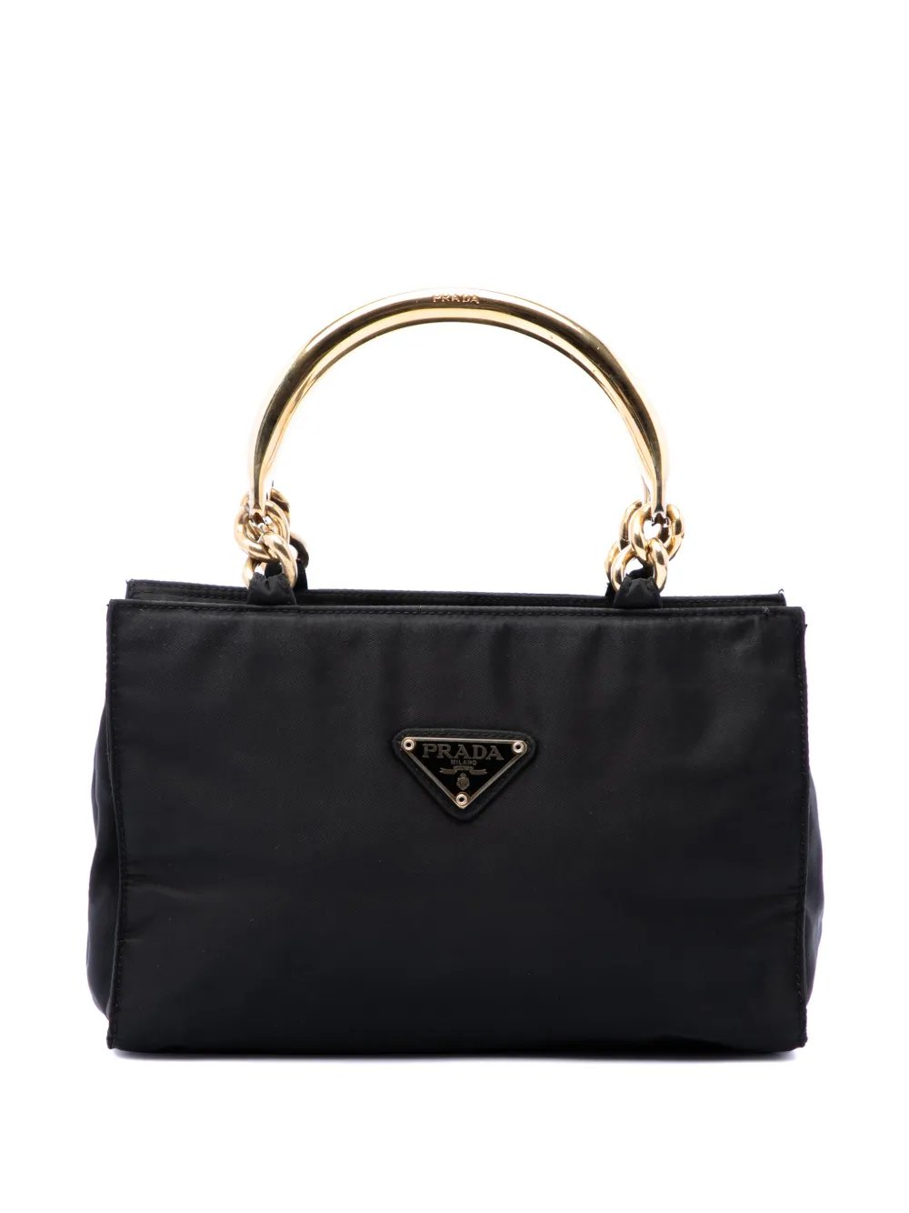2000-2013 Tessuto Metal Handle Bag handbag